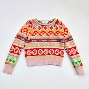 Crewcuts x Kid Made Modern Wool Sweater Sz 2